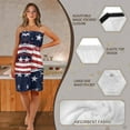 thumbnail image 6 of Yuyamidu American Flag Print Towel Wrap for Women Soft Bath Wrap with Pocket Quick Dry Bath Towels Lightweight Shower Wrap Towel Swimming Pool Towel Spa Wrap Size L, 4th of July, 6 of 7