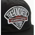 thumbnail image 3 of The Hundreds Unisex Logo Snapback Size One Size Color Black, 3 of 4