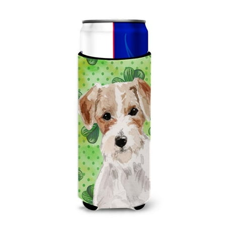 

Wire Hair Jack Russell St. Patricks Michelob Ultra Hugger for Slim Cans