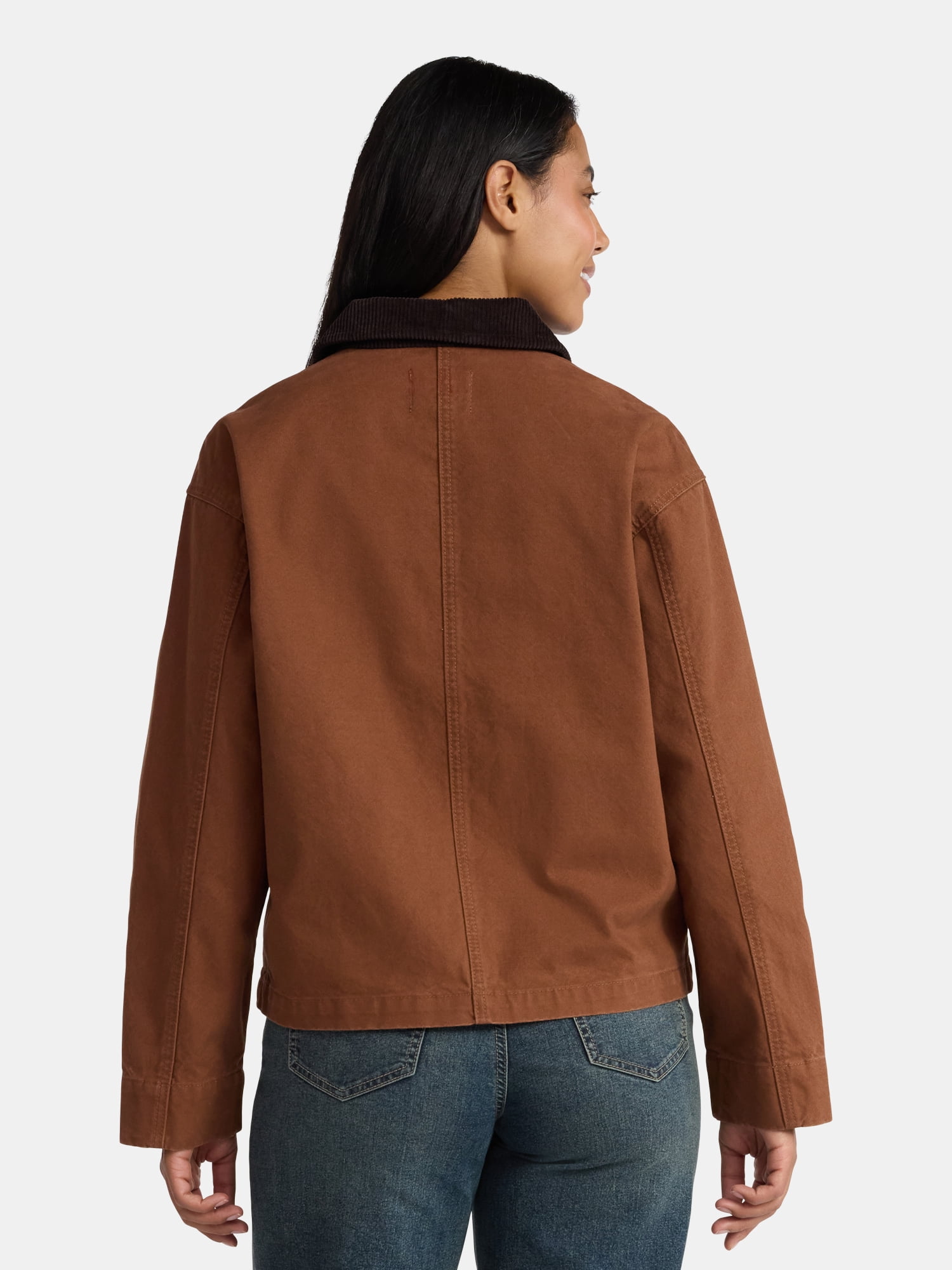 Madden NYC Women's Cotton Canvas Utility Jacket, Sizes XXS-XXL