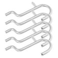 thumbnail image 1 of Mobutofu 4 Bags Pegboard Hooks Small Metal Key Holding for Tool Storage, 1 of 6