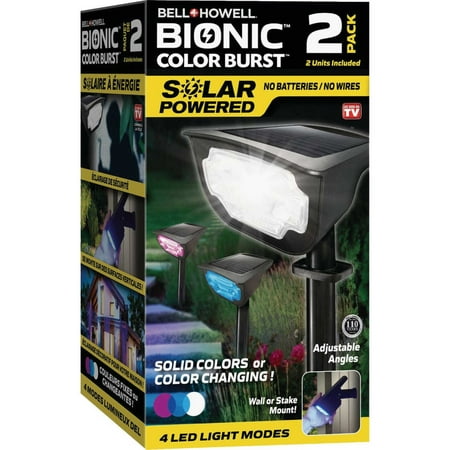 

Bell+Howell Bionic ColorBurst Solar Path Light (2-Pack)