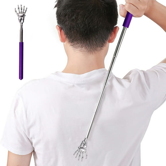 Clearance!DHALL Back Scratch Telescopic Back Scratch Stainless Telescopic Back Scratch Back Scratch Extendable Scratch Hand For Head And Back Mage(2PCS)