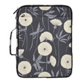 thumbnail image 2 of Haosy Accordion File Organizer Zipper Binder 500 Sheet 6-Tab Expanding File Folder Multi-Pocket 1.2 Inch 3 Ring Elegant Cream Dandilion, 2 of 7
