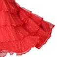 thumbnail image 4 of de Baile de Salón Flamenco Larga Lentejuelas Trajes Rojo, as Yuyangstore Vestido de falda de baile de salón, 4 of 8