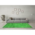 thumbnail image 3 of Ahgly Company Indoor Rectangle Oriental Green Industrial Area Rugs, 6' x 9', 3 of 4