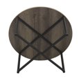 Household Essentials Ashwood Round Coffee Table
