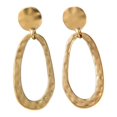 thumbnail image 1 of Pendientes elegantes, joyería de declaración para mujeres y niñas, Bohemia, muestra tu estilo, regalos de joyería, geometría martillada, decoración de , Dorado Fernando Pendientes Mujer, 1 of 3