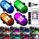 thumbnail image 1 of Luces LED inalámbricas para auto Hemei9319, 8 colores, control remoto, 1 of 8