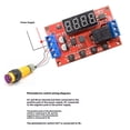 thumbnail image 2 of Programmable Timer Delay Relays Module LED Display Adjustable Cycle Delay Controller For Intelligent Home Automation, 2 of 8