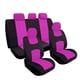 thumbnail image 2 of Funda de asiento de coche, funda de cojín universal, tela plana con estampado de mariposas, juego de 9 piezas, 2 of 5