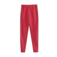 thumbnail image 5 of LISTHA Mens Casual Two Piece Plain Sweatsuits Loose Hoodie Sweatshirt Stretchy Sweatpants Set Fall Basic Matching Tracksuit Outfit Red M, 5 of 6