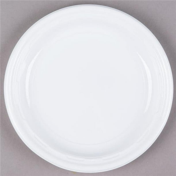 Dart 7PWF CPC Vaisselle en Plastique de 7 Po - Blanc&44; Cas de 1000