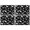 Halloween Bat Pattern, variant on Halloween Bat Pattern Summer Placemats Table Placemats Set Of 4-Linen Kitchen Washable Placemats Table Mats 11.8"x17.7" Non-Slip Heat Resistant