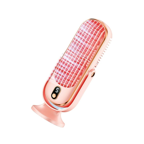 Ventilador eléctrico portátil silencioso Toystoory rosa con batería de 24 horas de duración