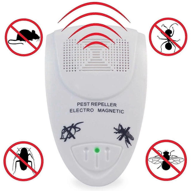 2pcs Ultrasonic Squirrel Repeller Pack Of 2 - Get Rid Of Squirrels In 72 Hours