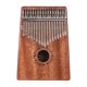 thumbnail image 1 of Piano de pulgar GECKO K17M 17-key Kalimba Piano Mbira caoba madera sólida con bolsa de transporte caja de almacenamiento Tuning Hammer música libro pegatinas regalo Musical GECKO Piano de pulgar, 1 of 6