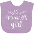 thumbnail image 3 of Inktastic Meemaw Girl Granddaughter Girls Baby Bib, 3 of 4