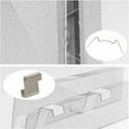 thumbnail image 5 of Essential Greenhouse Security Kit, Stainless Steel Clips Galvanized Surface for Heavy Duty Greenhouse Accessories, Multi-Layer Board Suitable for Year-Round Use and Aluminum Frame Compatible, 50PCS, 5 of 5