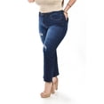thumbnail image 2 of Jeans recto con rasgaduras /Tallas Extras, 3721 (Azul dark) azul oscuro 40, 2 of 5