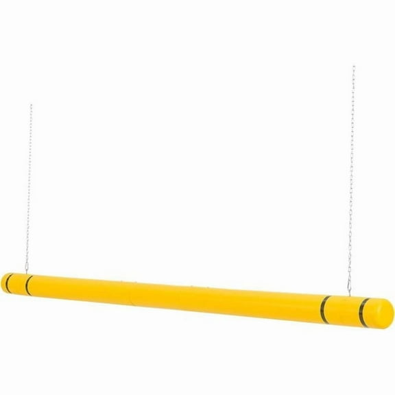 Global Industrial 708405BK Clearance Bar 104 - 120 in. Yellow with Black Tape HDPE