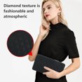 thumbnail image 4 of Silicone Makeup Brush Holder Travel Essentials Portable Zippered Large Capacity Cosmetic Brush Case Makeup Brush Pouch for Women Girls - Black, 4 of 6