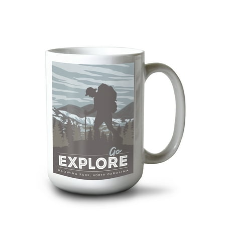 

Lantern Press 15 fl oz Ceramic Mug California State Treasure Trove Dishwasher & Microwave Safe