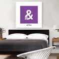 thumbnail image 2 of ARTCANVAS Kids Animal Alphabet And Sign Symbol Canvas Art Print - Size: 36" x 36" (0.75" Deep), 2 of 9