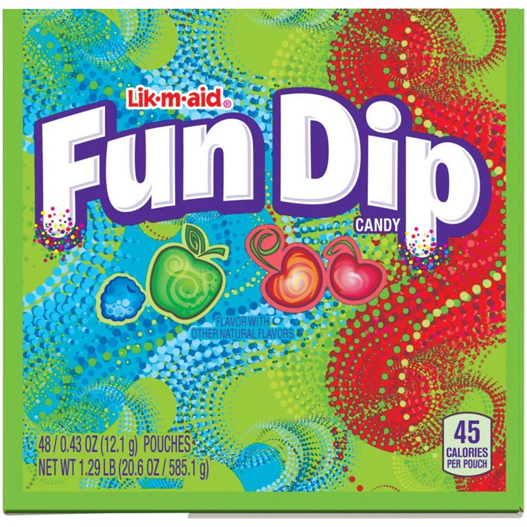 Lik-m-Aid Fun Dip - Maui Punch - .43 oz pack
