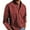 Red, variant on Bcfgryg Men Fashion Casual Top Shirt Simple Comfortable Solid Color Button Shirt Long Sleeve Tops Big and Tall Men's Shirts