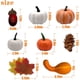 thumbnail image 3 of Decoraciones de otoño para el hogar> Calabazas artificiales de cosecha variadas Afortunado Sencillez, 3 of 5