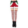 thumbnail image 1 of Zhanying Collants de Noël Drôles Mignons Drôles Lisses Sans Boulochage pour Femmes Grande Taille Leggings Squelette Rouges P, 1 of 6