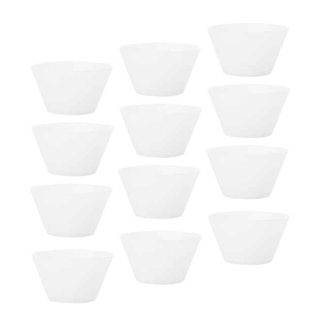 QUMIIRITY Epoxy Mixing Cups 20Pack Silicone White for Resin Epoxy Mixing Tool Artists Use