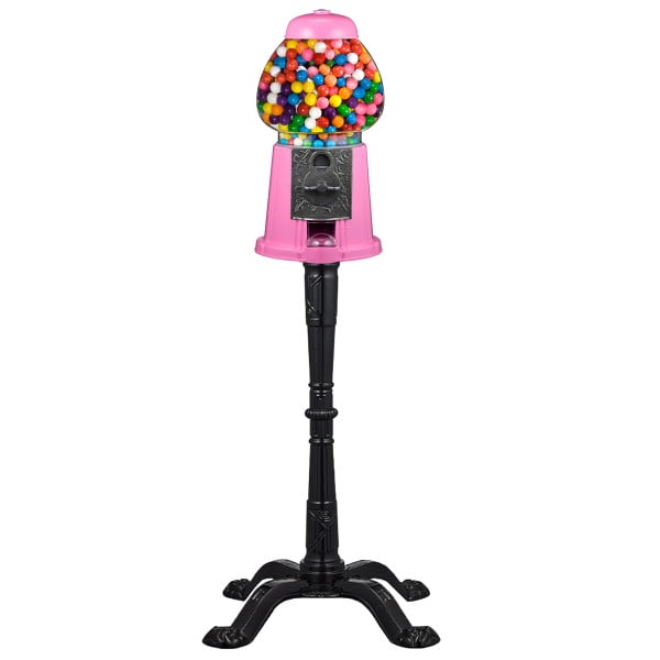 6260 Great Northern 15" Vintage Candy Gumball Machine & Bank with Stand Red 6260 Great Northern 15" Vintage Candy Gumball Machine & Bank with Stand Red