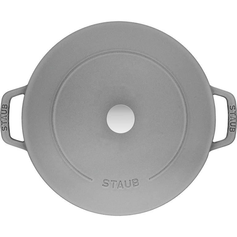 Staub Stackable Cast Iron Cookware Set - 4 Piece Graphite Gray
