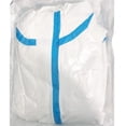 thumbnail image 2 of Disposable overalls suit overalls protective clothing isolation (L), 2 of 5