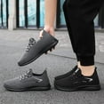 thumbnail image 7 of CORASUN Men's Running Shoes Breathable Fly-knit Sneakers, Lightweight Non-Slip Athletic Tennis Shoes for Walking, Gym, Jogging & Casual Work, 7 of 7