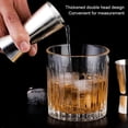 thumbnail image 3 of Cateissary Jigger doble para cócteles, 15/30ml, taza medidora de barra, medidor de bebidas mixtas de acero inoxidable, 3 of 6