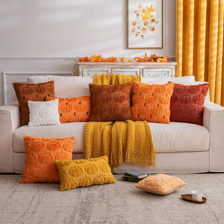 Générique Pillow Covers, Pumpkin Decor, Fall Themed Cushion