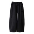thumbnail image 1 of TZEWGL Summer Solid Color Thin Casual Pants For Boys And Girls Comfortable Straight Through Sports Pants For Kids size 14-15T, 1 of 6