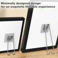 thumbnail image 2 of OIUR Picture Frame Holder Storage Bracket Polished Surface Strong Load-bearing Multi-purpose Photo Frame Tablet Stand, 2 of 6