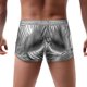 thumbnail image 3 of WILLBEST Pantalones Cortos de Moda para Hombre, de Verano, de Material Brillante, Holgados, Cómodos, de Color Sólido, Informales y Populares., 3 of 3