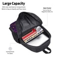 thumbnail image 3 of Balery Colorful Snake Mochila para hombre y mujer - Tela Oxford 600D resistente - Gran capacidad, resistente al agua, ideal para la escuela, viajes y senderismo, 3 of 6