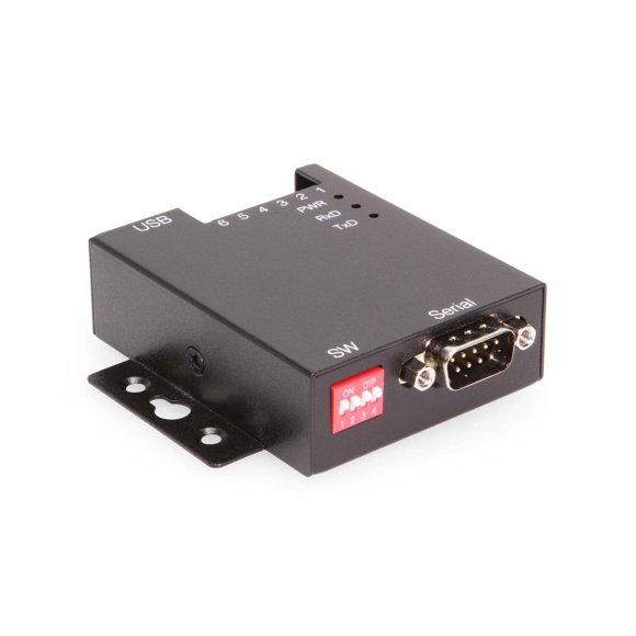 Adaptateur USB Industriel vers RS-232/422/485 Serial - Double Connectivité, Protection contre les Surtensions et Sortie d'Alimentation Terminal Block