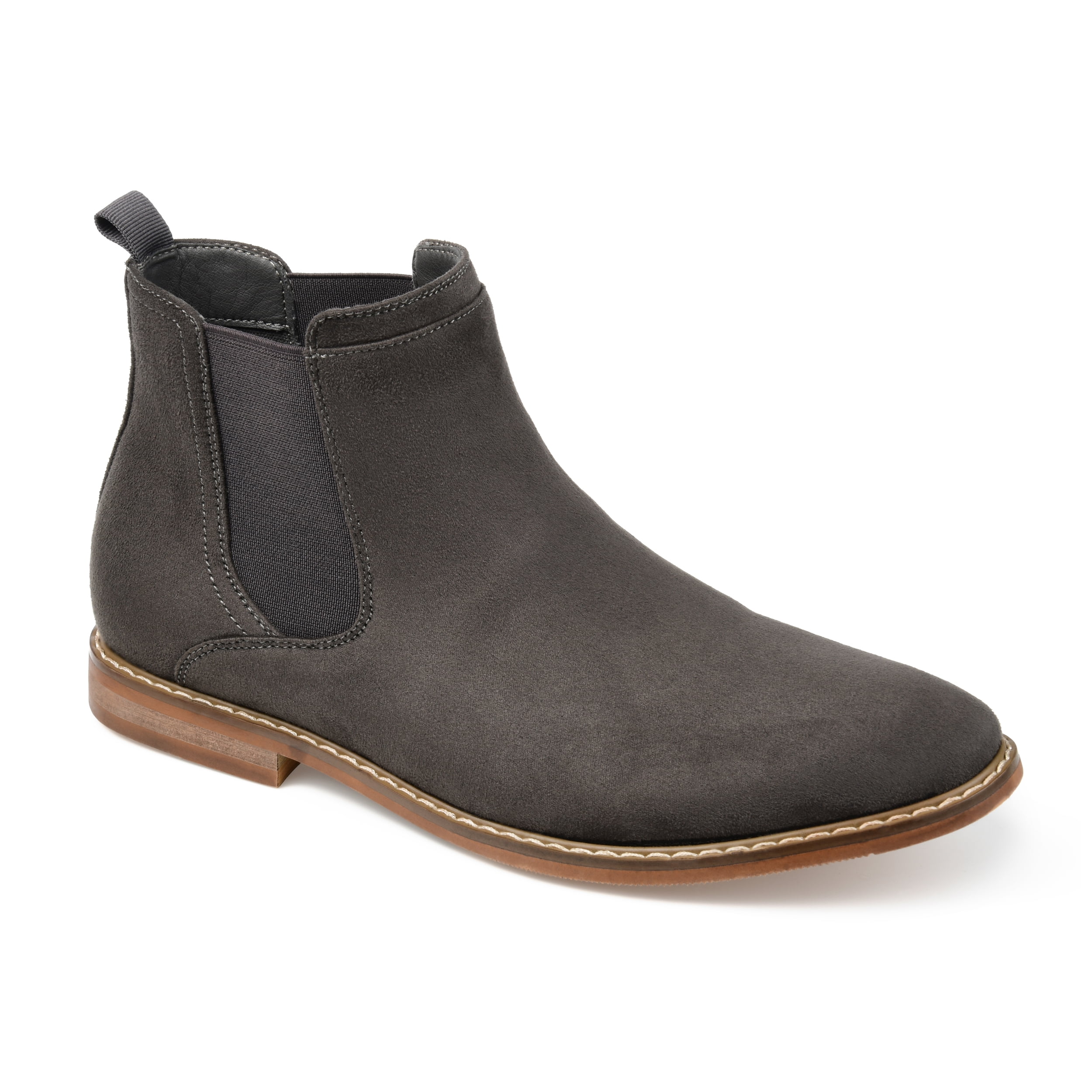 Daxx Mens Stacked Wood Heel Chelsea 