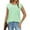 Mint Green tank tops, variant on Wycnly Summer Saving Tank Top for Women Tank Top for Women Mesh Patchwork Lightweight Boho Loose Blouses Casual Solid Sleeveless T Shirt Girls Sleeveless Shirt