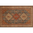 thumbnail image 1 of Ahgly Company Indoor Rectangle Traditional Saffron Red Persian Area Rugs, 7' x 9', 1 of 6
