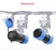 thumbnail image 4 of Eigraketly Acoplador de Cable en línea impermeable, enchufe, conectores impermeables, conector de Cable impermeable Herramientas y ferretería 5PIN, 4 of 6