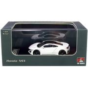 Honda NSX White with Carbon Top 1/64 Diecast Model Car by LCD Models