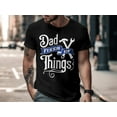 thumbnail image 2 of Funny Dad Fixer of Things Father's Day Daddy Gift Men Boys T-Shirt Dad Daddy Birthday Holiday Father's Day Presents Tshirt, 2 of 10